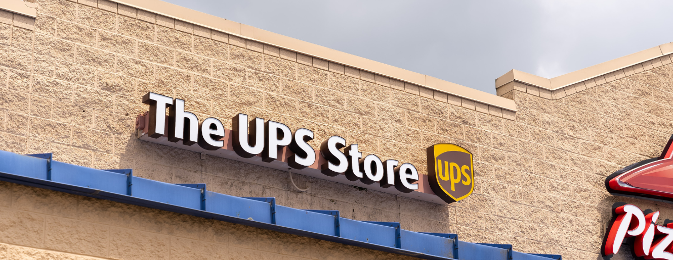 The UPS Store Sign