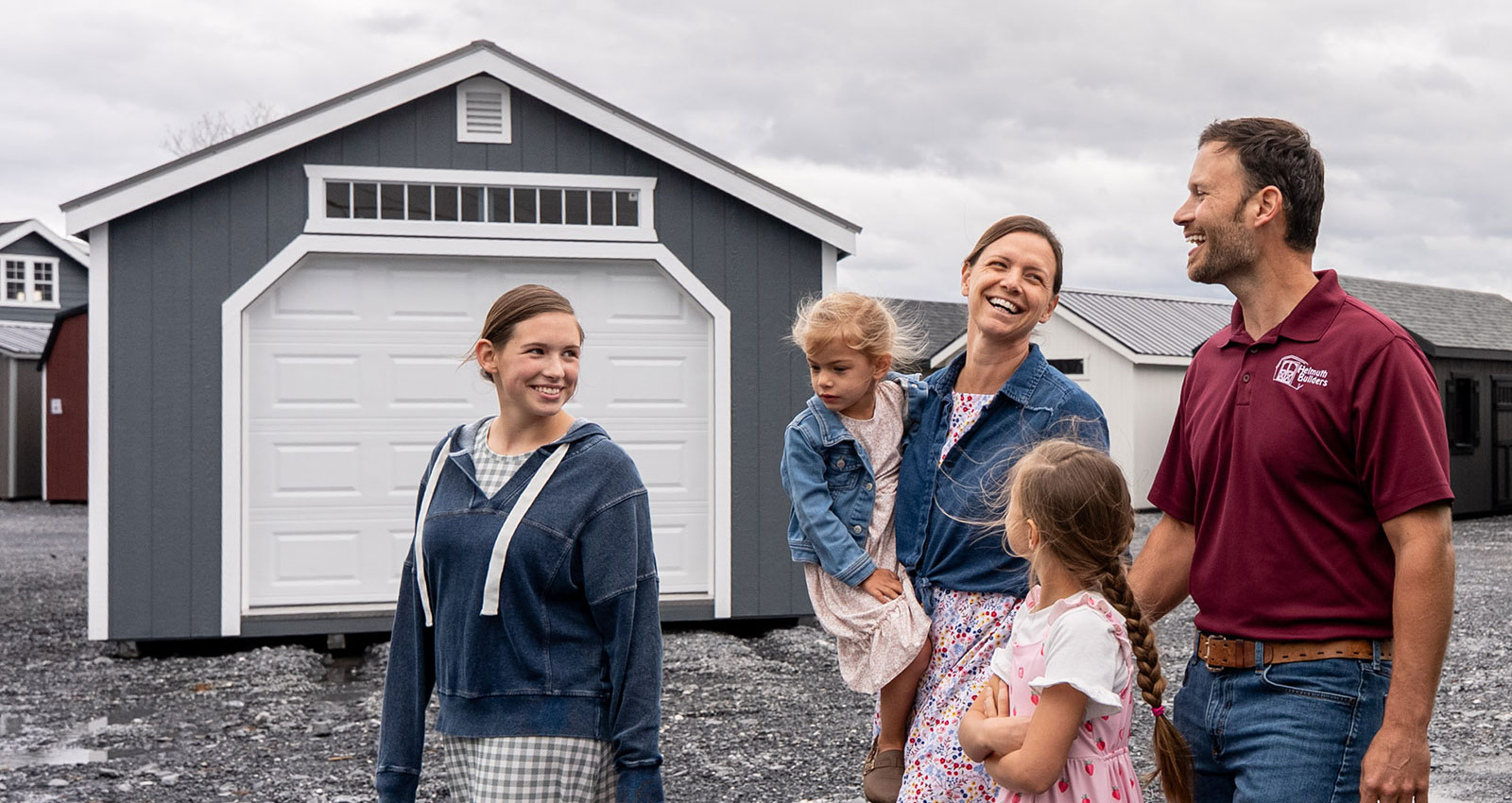 Family walking